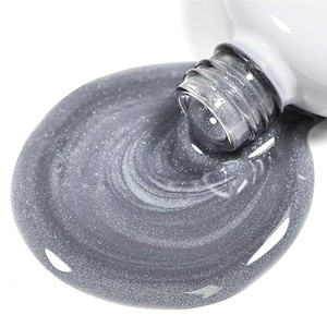 Cat Eye <b>Gel</b> <b>Nail</b> Polish Silver Glitter Magnetic Reflective Translucent Need U V Curing - Product Image 2
