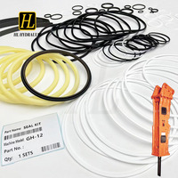Kit de réparation de joints pour brise-roche hydraulique GH12, pièces de rechange pour brise-roche, adapté aux machines de démolition et de construction