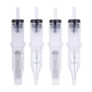 High Quality Transparent Design Tattoo Needle Multi Sizes Disposable Tattoo Cartridge Needle