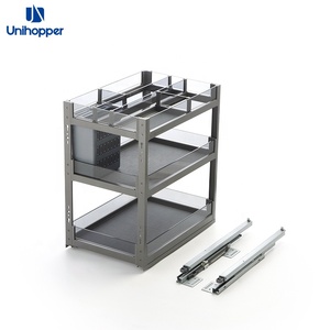 Accesorios de <span class=keywords><strong>Cocina</strong></span> con Portacuchillos, Cajón Deslizante <span class=keywords><strong>para</strong></span> Condimentos, Cesta Extraíble - Product Image 1