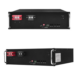 48V 100Ah Black Color Rack Mounted Lithium Battery Solar <b>Energy</b> <b>Storage</b> <b>System</b> for Home - Product Image 1