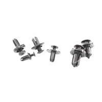Clips de fixation pour pare-chocs de voiture, clips de fixation pour garniture de porte de voiture, clips de fixation pour panneau de carrosserie, gris noir, 5 mm, 6 mm, 7 mm, 8 mm, 9 mm, 10 mm