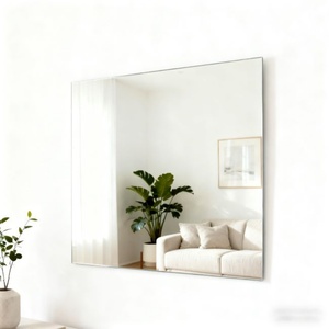 Miroirs muraux en gros, miroirs décoratifs muraux, miroir mural transparent de haute qualité, miroir mural en verre imperméable, peut être utilisé dans la salle de bain, le salon - Product Image 1