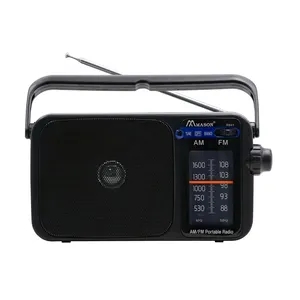 2022 Mason High Sensetivity 220V/50Hz Elderly Gift Handle Retro AM FM Portable radio