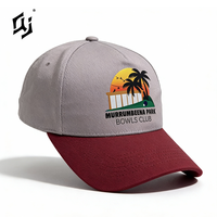Gorras de Béisbol Personalizadas QJ OEM con Logotipo Bordado, Gorras Deportivas Unisex de 5 Paneles de Algodón, Gorra Casual Estilo Dad Hat