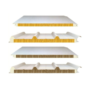 Dây Chuyền Sản Phẩm Sandwich Tạo Hình Mái Nhà Tấm Len Polyurethane PUR PIR EPS Nhà Sản Xuất Máy Làm Sandwich Panel PU - Product Image 4