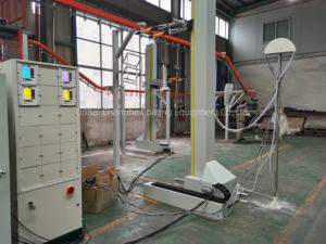 Nouvelle ligne de revêtement en poudre automatique avec mesure par réseau optique avancé, four de séchage, chaîne de convoyeur, pistolet de pulvérisation, contrôle du reciprocateur - Product Image 4