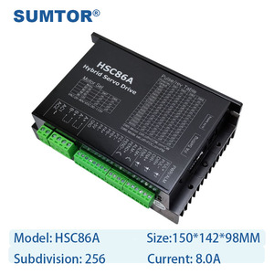 인코더가있는 NEMA 34 스테퍼 모터 HSC86A 스텝 모터 드라이버 86HS 닫힌 스테퍼 모터 세트 - Product Image 3