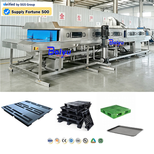 Laveuse industrielle <span class=keywords><strong>de</strong></span> plateaux à pain pour boulangerie, moules à pâtisserie, bacs à pâte et caisses en plastique - Product Image 1