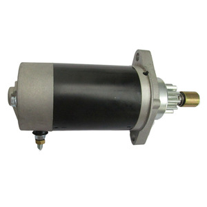 มอเตอร์สตาร์ทไฟฟ้า 12V ของแท้จากโรงงาน ขดลวดทองแดงแท้ คุณภาพสูง สำหรับมอเตอร์เรือ F9.9 สำหรับเรือยอชท์และเรือเร็ว - Product Image 1