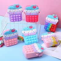 Nouveau Style licorne porte-monnaie décompression mignon multicolore jouet enfants sac à bandoulière réglable coloré bandoulière