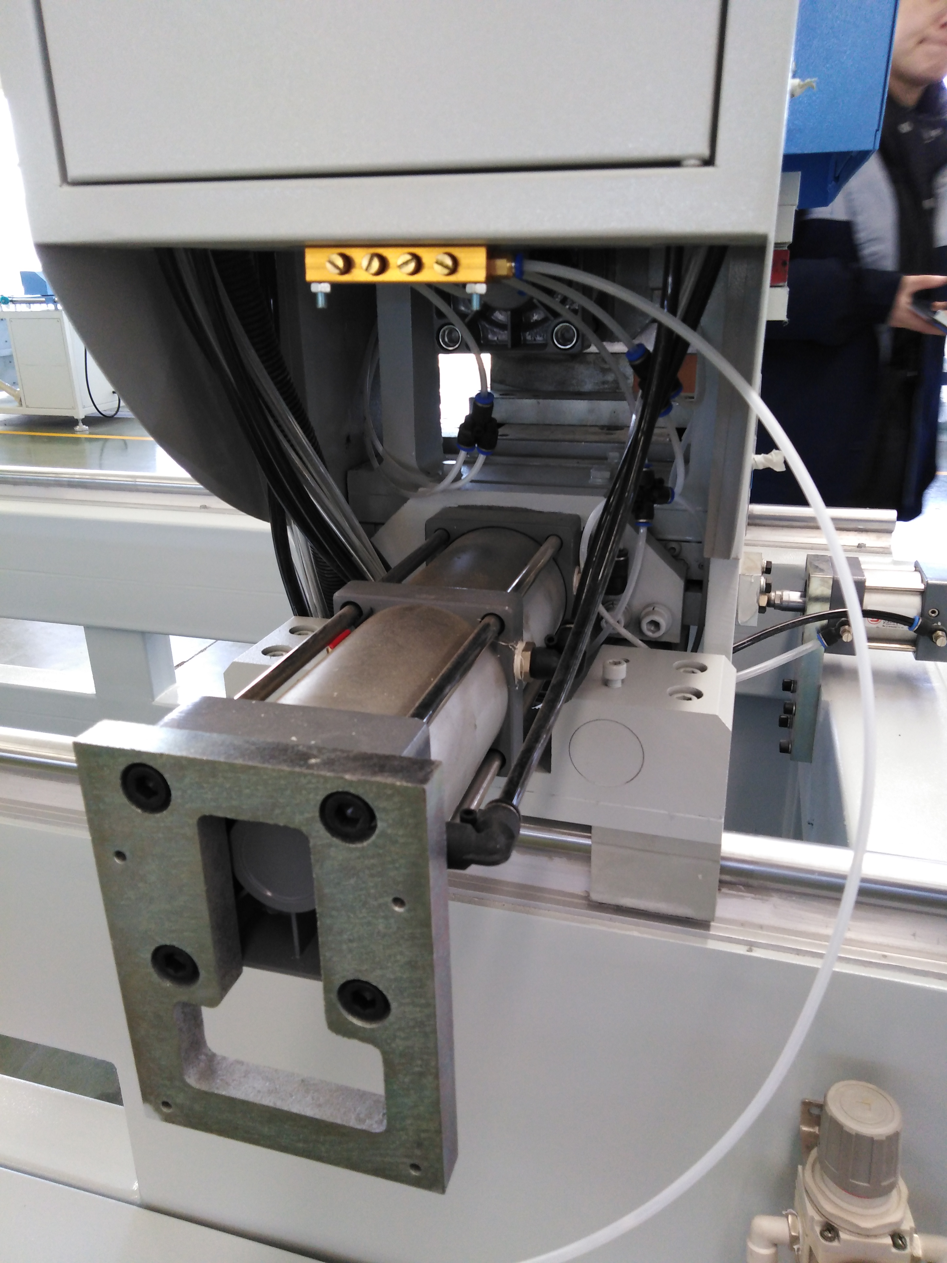 ПВХ сварочный аппарат ПВХ машин горизонтальной сварочный аппарат