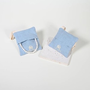 GLAMPKG New Eco-Friendly Linen Cotton Jewelry Custom Size for Earrings Necklace Ring Can Be CustomizeJewelry Gift Bag Packaging - Product Image 6