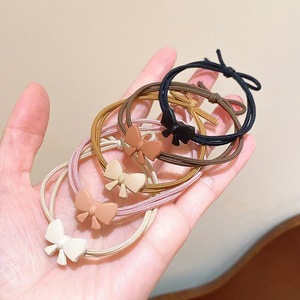 Lazo para el pelo con banda elástica para mujer, uso diario, resina plástica, accesorio pequeño para cola de caballo, origen Yiwu, verano 2023 - Product Image 2