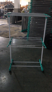 Porte-serviettes et son très grand, support pour vêtements pliables, à <span class=keywords><strong>3</strong></span> <span class=keywords><strong>niveaux</strong></span> - Product Image 6