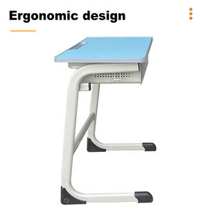 स्कूल फर्नीचर छात्र डेस्क और चेयर सिंगल डेस्क हम 19 वर्षों में स्कूल फर्नीचर पर ध्यान केंद्रित कर रहे हैं। - Product Image 3