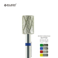 Outil à ongles en carbure en forme de baril à rainure de refroidissement de 5.0mm avec durabilité pour offrir une meilleure protection aux ongles Foret de bonne qualité