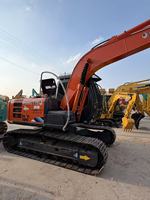 Excavatrice sur chenilles Hitachi d'occasion de 12 tonnes ZX120 avec moteur haute puissance de creusement 66 kW - Équipement de construction d'occasion