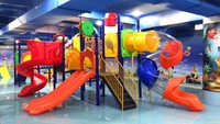 Toboggan aquatique extérieur pour enfants - Équipement de piscine commercial avec garantie d'un an pour usage résidentiel et domestique