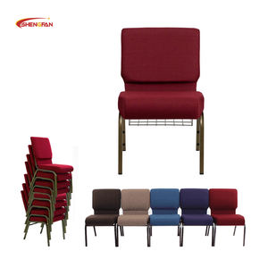 Sillas de Iglesia al por Mayor, Asientos Apilables para <span class=keywords><strong>Teatro</strong></span>, Gruesas, Usadas, Sillas de Iglesia Apilables Tapizadas al por Mayor - Product Image 1