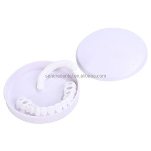 Most Popular Silicone Upper Lower False Teeth Veneers Whitening Tooth Cover Comfort Flex <b>Denture</b> Braces - Product Image 1