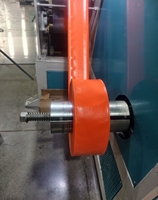 Tuyau d'arrosage plat orange 2 3 4 6 pouces, 100m 200m en rouleau, haute pression, résistant aux UV, en PVC
