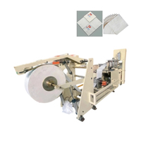 Machine automatique à bas prix pour la fabrication de serviettes en papier, pliage et impression de serviettes en papier, haute vitesse, mini format, fabriquée en Chine