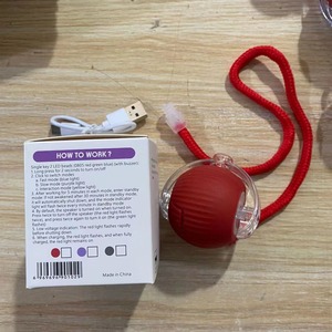Juguetes interactivos de entrenamiento, juguetes de hierba gatera que se mueven automáticamente para gatos, pelota eléctrica para mascotas, pelota rodante automática, juguetes inteligentes para gatos - Product Image 2