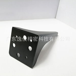 Pata de Sofá de Aleación de Zinc Negra 2110, Diseño Minimalista Resistente para Muebles de Sala - Product Image 4