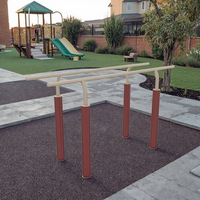 Pour TUV Certified Outdoor Steel Pull-Up Bar Équipement de fitness durable pour adultes et fans de sport pour l'exercice de parc