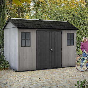 Casetta da Giardino Keter Oakland 350x229x254H Cm Grigio Duotech Effetto Legno Spazzolato Unità di Stoccaggio - Product Image 6