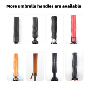 Extra Large 62" Square Golf <b>Umbrella</b> <b>Windproof</b> Auto Open Double Canopy Vents 190T Pongee Business Straight Stick Black - Product Image 3