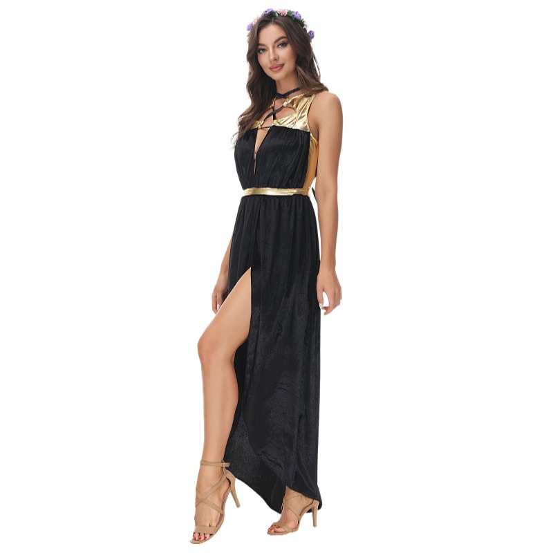 2023 Halloween Cosplay: Elegant Egyptian Princess Dress