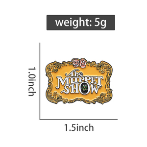 Comédie variété spectacle émail broches dessin animé poupée spectacle broche revers Badge sac à dos vêtements bijoux cadeau pour amis en gros - Product Image 6