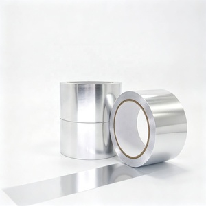 Cinta de Aluminio Plateada de Alta Resistencia con Adhesivo Acrílico para Sellado de Conductos HVAC y Reparación de Tuberías de Escape - Product Image 1