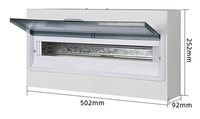 Boîtier de disjoncteur PZ30 avec enveloppe métallique épaisse, utilisé pour les projets de distribution électrique domestique