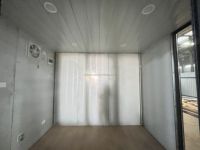 Bureau de conteneur plat de 10 pieds à faible coût, structure solide, mobile, préfabriqué, modulaire, bureau de conteneur d'expédition de 10 pieds