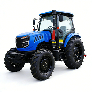Tracteur agricole diesel 4x4 100 CV, tracteurs chinois à vendre, tracteurs agricoles à roues multifonctionnels, transmission par engrenages CE - Product Image 4
