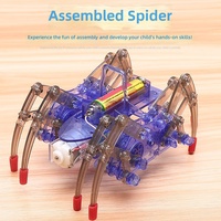 Artisanat scientifique et technologique : Robot araignée DIY, Gadgets mécaniques, Kit d'expériences scientifiques STEM, Jouets
