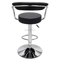 Tabourets de bar ergonomiques modernes à dossier, directement de l'usine, pour cuisine ; Tabourets de bar durables à base métallique, vente en gros