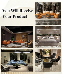 خدمة تصميم داخلي فاخرة مخصصة للفيلا ديكور منزلي منازل كاملة أثاث غرفة المعيشة وغرفة النوم - Product Image 2