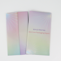 Sacs plats de poche de papier aluminium scellée par milieu d'impression personnalisée pour l'emballage cosmétique de sachet de beauté