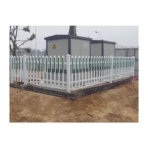 2022 özel tasarım çit teli maliyetli kazık Pvc plastik çelik çit