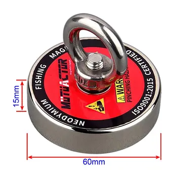  MUTUACTOR Super Powerful Magnet Fishing Heavy Duty,1200lb  Strong Fishing Magnet Kit Rare Earth Magnet