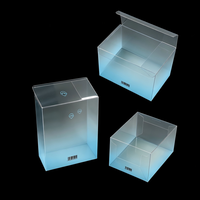 Boîtes d'emballage en plastique transparentes recyclables en PVC PET personnalisées pour sous-vêtements pour hommes