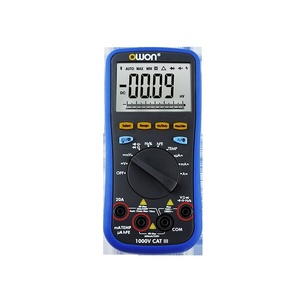 Multimètre numérique Owon B35T haute tension 600V 20A, classe de précision 3, indicateur de batterie faible 5/6, affichage anti-brûlure - Product Image 1