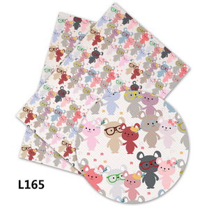 Synthétique à imprimés de dessin animé <span class=keywords><strong>chat</strong></span>, 136x30 cm, Faux <span class=keywords><strong>cuir</strong></span> professionnel, personnalisé, pour la fabrication de bricolage, offre spéciale - Product Image 6