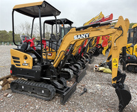 Obral grosir Sy18u ekskavator Mini Sy18u bekas, Excavator perayap dengan harga murah bekas Sy18c scany Sy18u