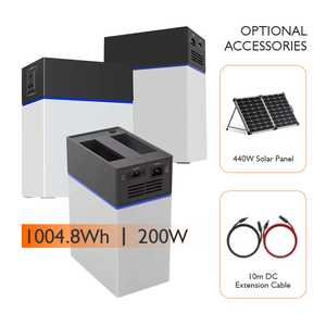 Công suất cao 1000W 2Kwh Trạm điện cầm tay hộ gia đình năng lượng Hệ thống lưu trữ tinh khiết Sine Wave <span class=keywords><strong>Inverter</strong></span> <span class=keywords><strong>MPPT</strong></span> điều khiển năng lượng mặt trời - Product Image 5