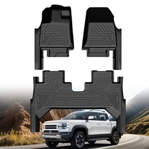 Tapis de voiture toutes saisons KQD, nouveau design, imperméables, tapis de sol, tapis de voiture TPE 5D pour BYD Shark 2024 - Product Image 1